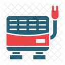 Convector Calentador Leche Icono