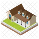 City Hall Convention House Meeting House Icon