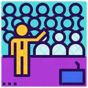 Conventions People Seminar Icon