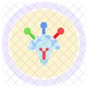 Convergent Thinking Thinking Logic Icon