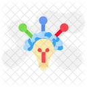 Convergent Thinking Thinking Logic Icon