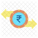 Tipos De Cambio Conversacion Sobre Divisas Conversacion Sobre Rupias Icono