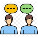 Conversation Info Center Talk Icon