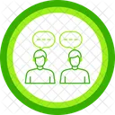 Conversation Info Center Talk Icon