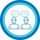 Conversation Info Center Talk Icon