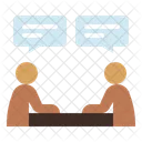 Conversation Discussion Dialogue Icône