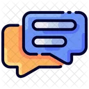 Conversation Chat Discussion Buke Icon