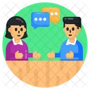 Discussion Talk Chat Icon