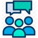 Interaction Communication Chatting Icon