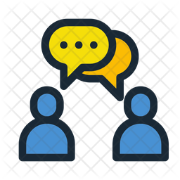 Conversation Icon Of Colored Outline Style Available In Svg Png Eps Ai Icon Fonts