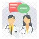 Conversation Communication Doctor Icon