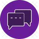 Conversation Chat Bubble Icon