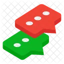 Conversation Classroom Discussion Peer Learning Icon