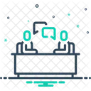 Conversation Chitchat Discussion Icon