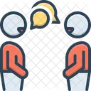 Conversation Chitchat Gossip Icon