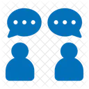 Conversation Talking People Icon