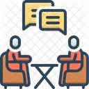 Conversation Chitchat Discussion Icon