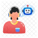 Conversational Ai Chat Talk Icon