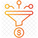 Conversion Filter Funnel Icon