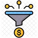 Conversion Filter Funnel Icon