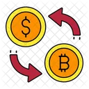 Bitcoin Currency Currency Converter Icon