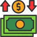 Conversion Currency Dollar Icon