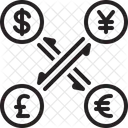 Conversion de devises  Icône