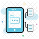Scambio Di Dati Trasformazione Dei Dati Conversione Dei Dati Icon