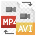 Convert Avi To Mp 4  Icon
