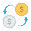 Convert Currency Exchange Icon