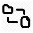 Convert Folder Convert Folder File Transfer Icon