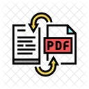 Convert Pdf File Icon