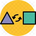 Convert Shapes  Icon