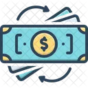 Converted Transformed Currency Icon