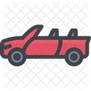 Convertible Covertible Car Transport Icon