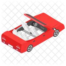 Convertible Car  Icon