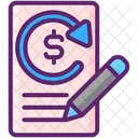 Convertible Note Cash Evaluation Icon