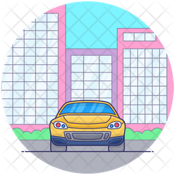 Convertible Sports Car Icon