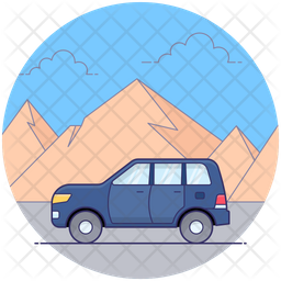 Convertible Sports Car Icon