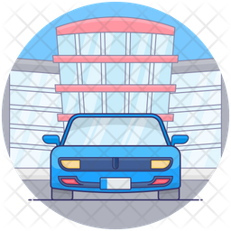 Convertible Sports Car Icon