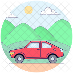 Convertible Sports Car Icon