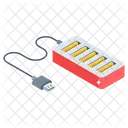 Convertisseur USB Adaptateur USB Peripherique Dentree Icon