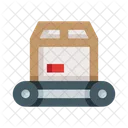 Conveyer Belt Box Conveyer Box Loading Icon