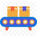 Logistic Delivery Conveyor Icon