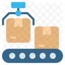Conveyor Packing Pack Icon