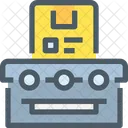 Conveyor Parcel Package Icon