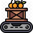 Box Conveyor Fruit Icon