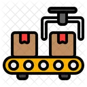 Conveyor Package Belt Icon
