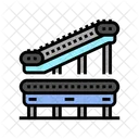 Conveyor Belt Manufacturing Icon