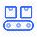 Conveyor Packages Box Icon